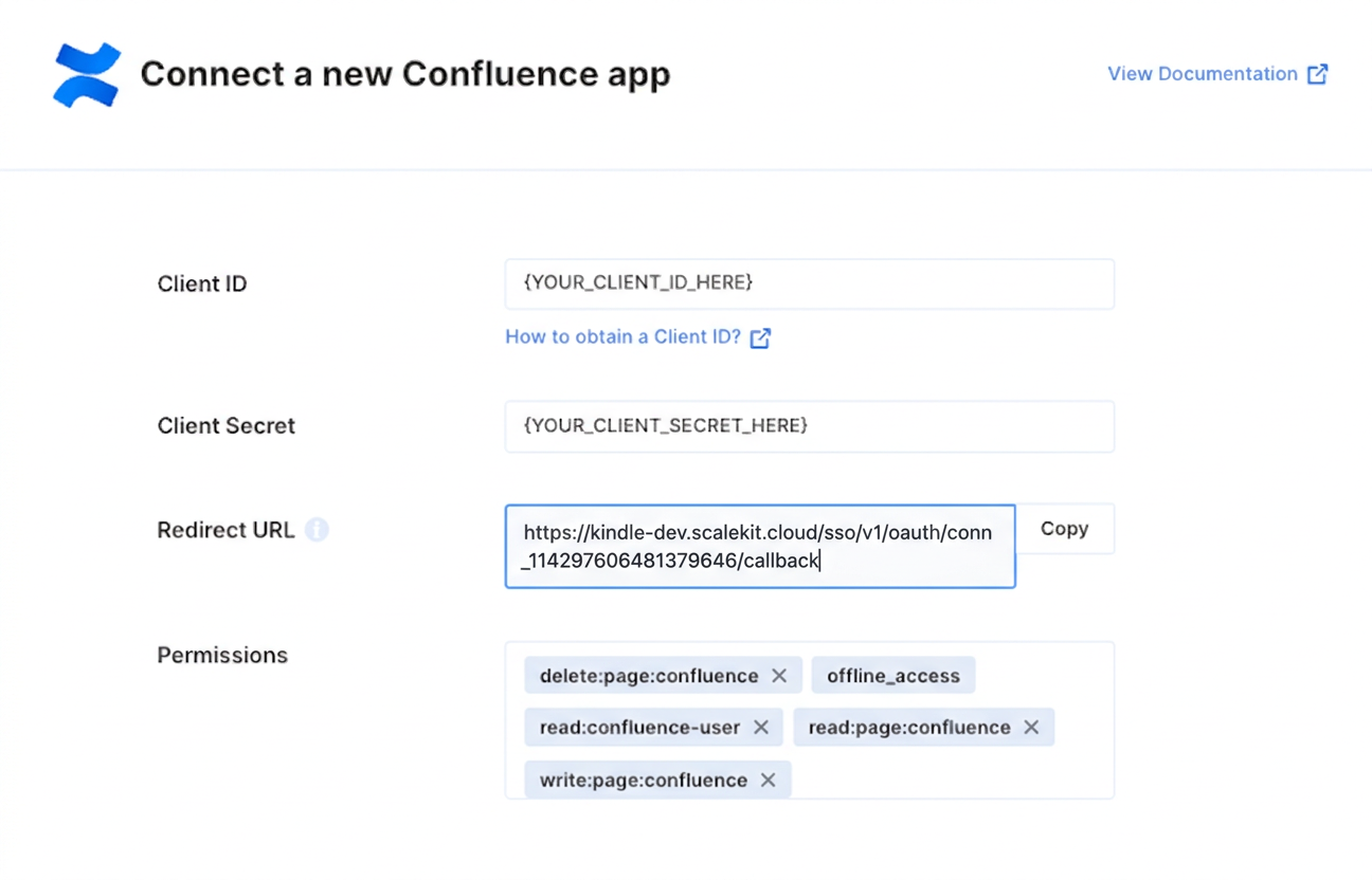 Adding callback URL in Atlassian Developer Console